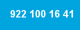 922 100 16 41 922 100 16 41